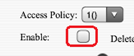 Enable Filter Policy